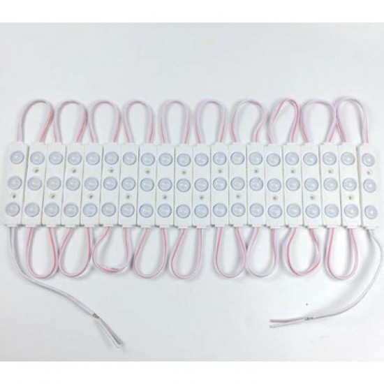 Beyaz 3 Ledli Kablolu Parmak Led 12 v