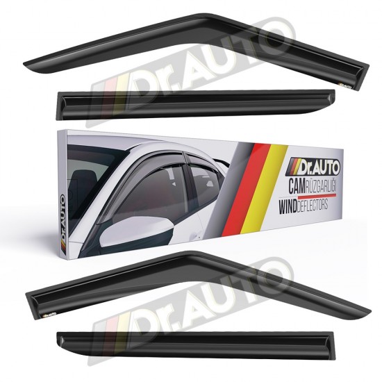 Ford Courier 2023 ve Sonrası Cam Rüzgarlığı 4lü