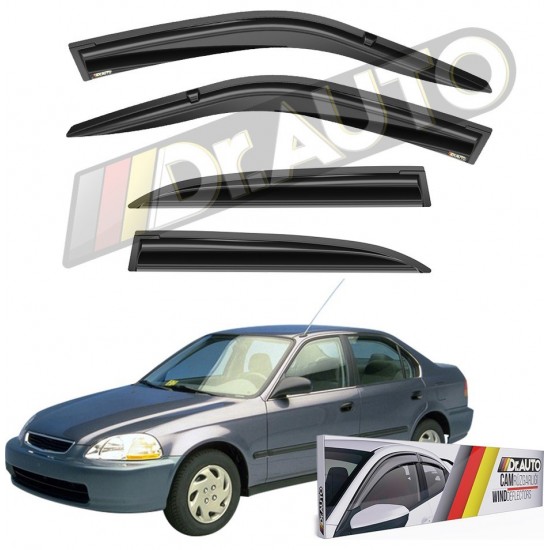 Honda Civic Hb Sd 1996-2001 Cam Rüzgarlığı 4lü