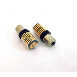 144 Led 93 Tek Duy Ampul Şeffaf Turuncu 12v