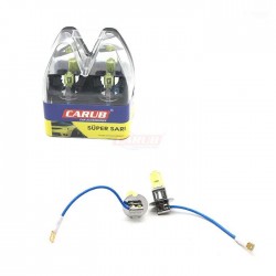 Süper Beyaz Işık H3 Ampul 12v 55-100 W Süper Beyaz Işık H3 Ampul 12v 55-100 W