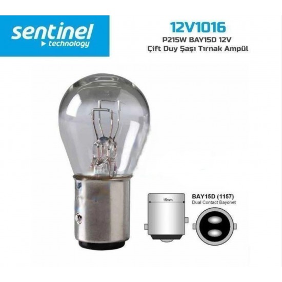 93 Çift Duy Şaşı Tırnak P21/5w BAY15D 12v  10 Adet