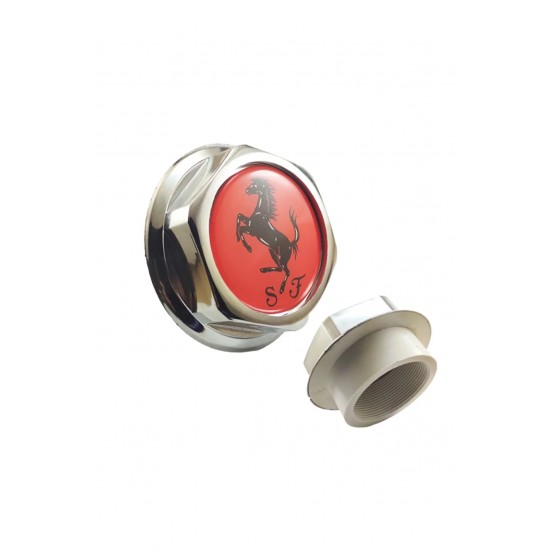 Tofaş Krom Depo Kapak Ferrari Model Kırmızı