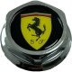 Tofaş Krom Depo Kapak Ferrari Model Siyah - Sarı