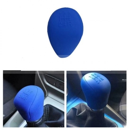 Silikon Vites Kılıfı Masajlı Mavi Mandallı