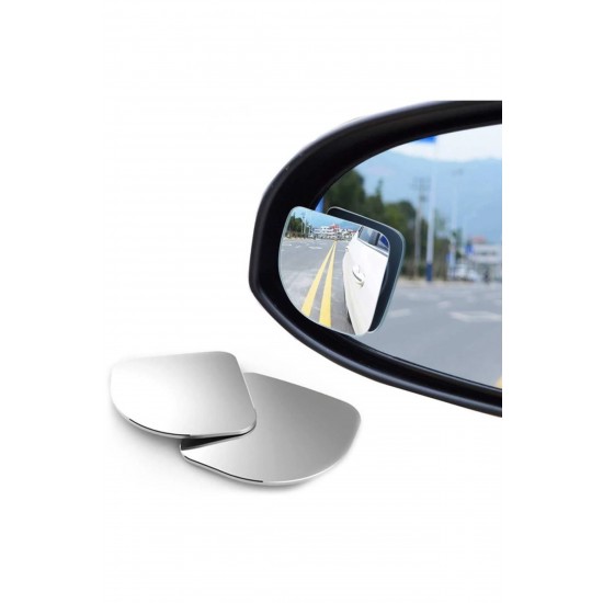 Köşeli Kör Nokta Aynası - Çerçevesiz 360 Derece