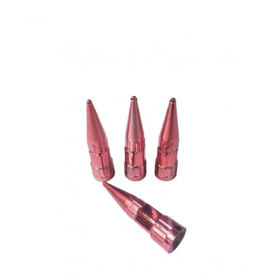 Sibop Kapağı Sivri Kırmızı 4'lü Set