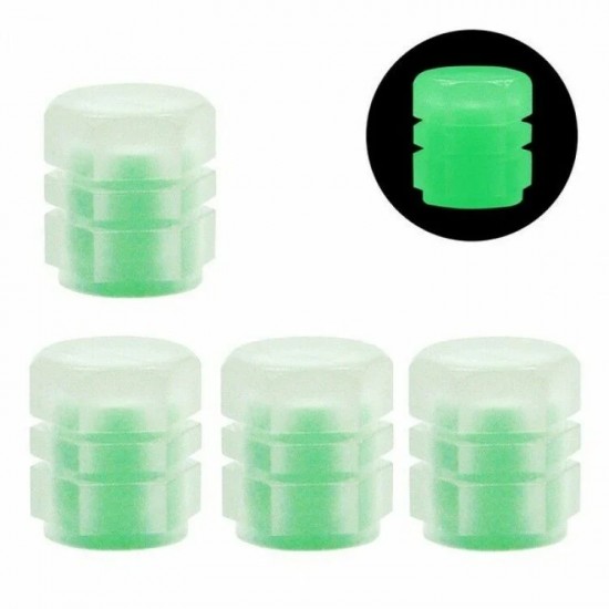 Fosforlu Sibop Kapağı 4'lü Yeşil