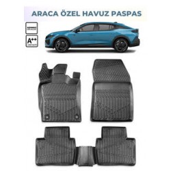 Peugeot 408 2023- Araca Özel 3D Havuzlu Paspas Peugeot 408 2023- Araca Özel 3D Havuzlu Paspas