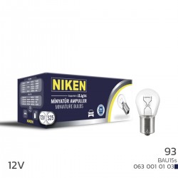 Niken 12v 93 Ampul YT BAU15s 10lu Paket Fiyatıdır