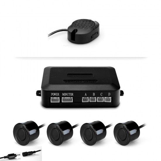 Park Sensörü Sesli Siyah 22 mm Aem