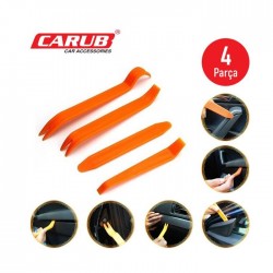 CARUB Oto İç Panel-Teyp Sökme Aparat Seti 4 parça