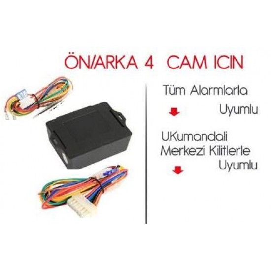 Cam Modülü 4'lü Artı-Eksi Tetiklemeli