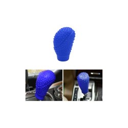 Silikon Vites Topuz Kılıfı Masajlı Mavi Sivri