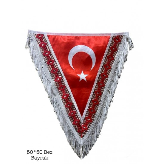Bez Bayrak (50*50 cm) Büyük Boy