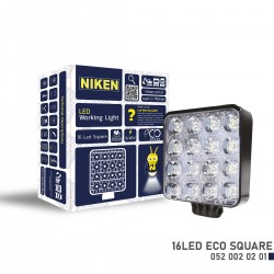 Niken 16 Ledli Kare Çalışma Lambası