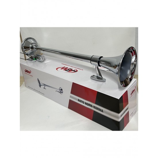 Havalı Korna Tek Borulu Marine Yuvarlak (Büyük)