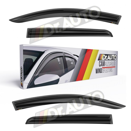 Nissan Qashqai 2007-2013 Arası Cam Rüzgarlığı 4lü