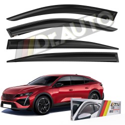 Peugeot 408 2023 ve Sonrası Cam Rüzgarlığı 4lü 