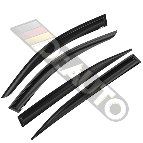 Peugeot 408 2023 ve Sonrası Cam Rüzgarlığı 4lü