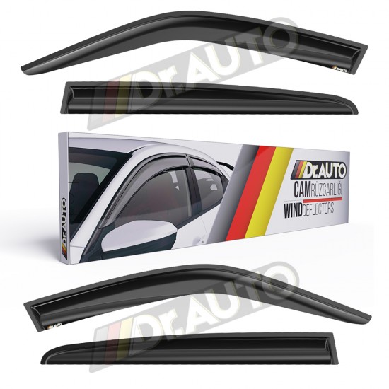 Renault Symbol 2002-2008 Arası Cam Rüzgarlığı 4'lü