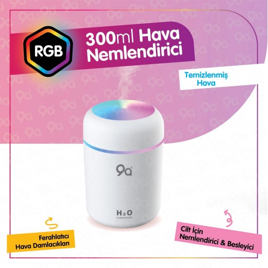 Hava Nemlendirici Buhar Makinesi Ve Aroma Difüzörü