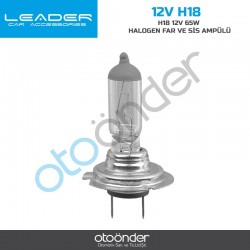 H18 12V 65W Halogen Far ve Sis Ampulü