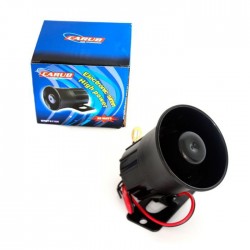 Siren 12V 20W Güvenlik 6 Sesli 4.8cm