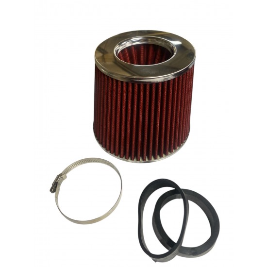 Performans Hava Filtre Açık 65MM-70MM-76MM Kırmızı 0856