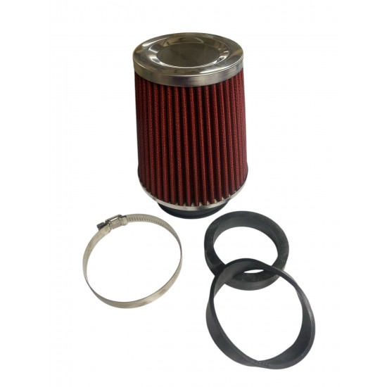 Performans Hava Filtre Kapalı 65MM-70MM-76MM Kırmızı 0858