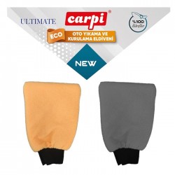 Mikrofiber Eko Oto Yıkama Kurulama Eldiveni Asorti