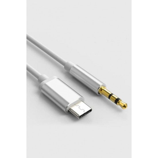 JH-035 TYPE-C To 3.5 mm Aux Dönüştürücü Kablo