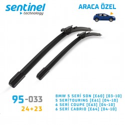 Araca Özel Silecek Takımı Bmw-5 / 6 Serisi Sedan E60 E61 E63 E64 2003-2010 95-033