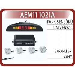Park Sensörü Ekranlı Gri 22mm 1021A
