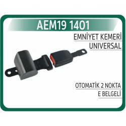Emniyet Kemeri Otomatik 2 Nokta E Belgeli 1401