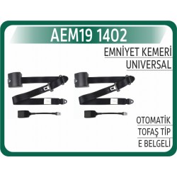 Emniyet Kemeri Otomatik Tofaş Tip E Belgeli 1402
