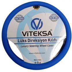 Direksiyon Kılıfı Lüx Kokusuz Sert Silikon Mavi