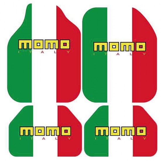 Universal Kaymaz Taban Dijital Baskılı Oto Halı Paspas Takımı 4 Parça Momo Renkli  Desen