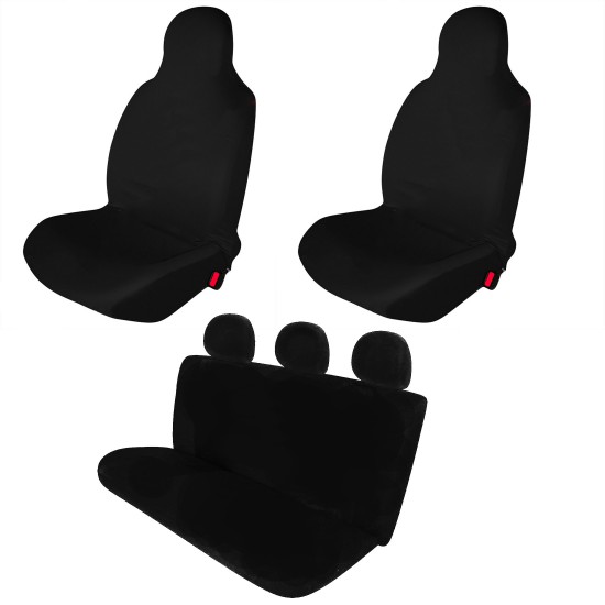 Servis Kılıfı Düz Siyah