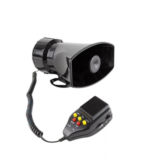 Sentinel Siren Mikrofonlu 12V 100W Ses Kaydetmeli ss11