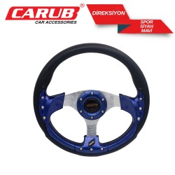 Spor Direksiyon Siyah Mavi