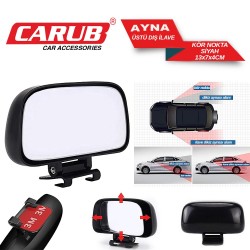 Ayna Dış Ayna Üstü İlave 13x7x4 cm Siyah