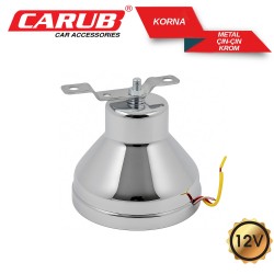 Korna 12V Metal Çın Çın Krom