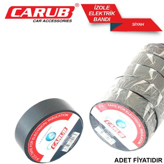 İzole Elektrik Bandı Siyah