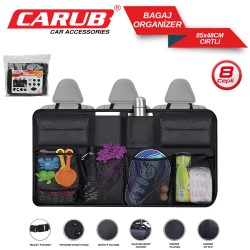 Oto Bagaj Organizer 8 cepli 85x48cm Cırtlı