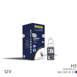 NIKEN 12V H3 55W HALOJEN AMPUL PK22s
