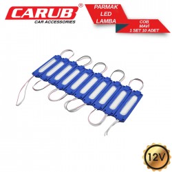 CARUB Lamba Parmak 12V COB 1set 10 Adet Mavi	 CARUB Lamba Parmak 12V COB 1set 10 Adet Mavi