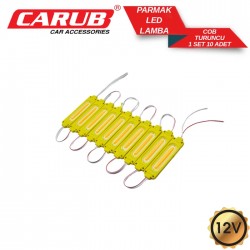 CARUB Lamba Parmak 12V COB 1set 10 Adet Orange	 CARUB Lamba Parmak 12V COB 1set 10 Adet Orange