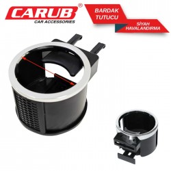 CARUB Bardaklık Havalandırma Siyah	 CARUB Bardaklık Havalandırma Siyah