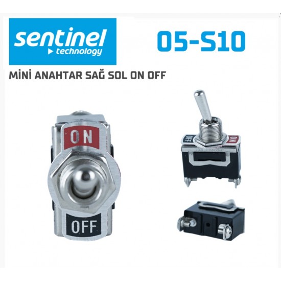 Mini Anahtar Sağ Sol On Off 05-S10 1 Adet Fiyatıdır